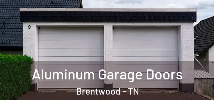  Aluminum Garage Doors Brentwood - TN