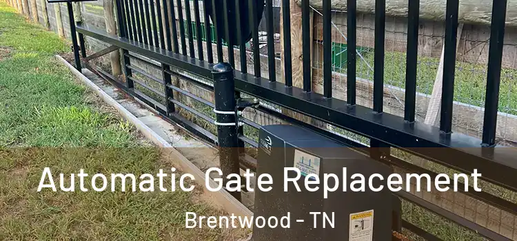  Automatic Gate Replacement Brentwood - TN