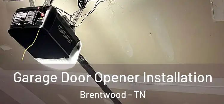  Garage Door Opener Installation Brentwood - TN