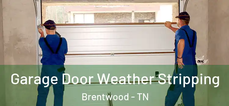  Garage Door Weather Stripping Brentwood - TN