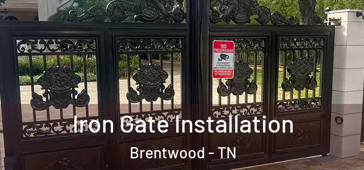 Iron Gate Installation Brentwood - TN